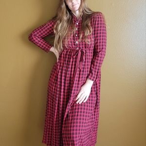 Vintage Jessica Howard Gingham Dress